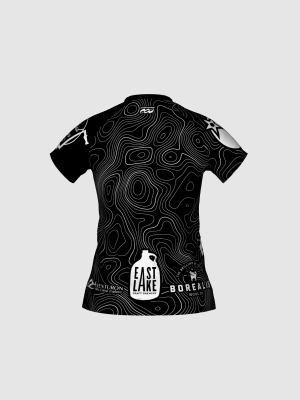 Podiumwear Women's Silver Short Sleeve MTB Jersey