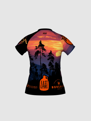 Podiumwear Women's Silver Short Sleeve MTB Jersey - NEW FABRIC 2025!