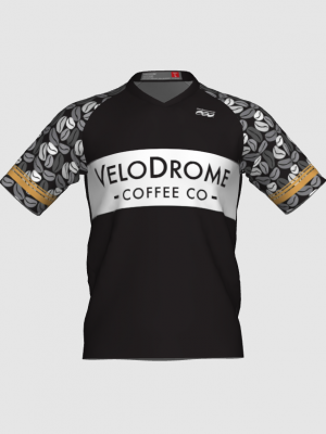 Podiumwear Men's Silver Short Sleeve MTB Jersey - New Fabric 2025!