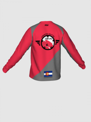 Podiumwear Unisex Silver Long Sleeve Tech Tee - New Fabric 2025!