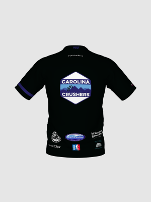 Podiumwear Men's Silver Short Sleeve MTB Jersey - New Fabric 2025!