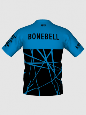Podiumwear Men's Silver Short Sleeve MTB Jersey - New Fabric 2025!