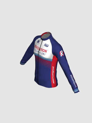 Podiumwear Men's Silver Long Sleeve Jersey