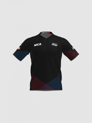 Podiumwear Men's Silver Short Sleeve MTB Jersey - New Fabric 2025!
