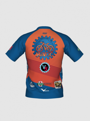 Podiumwear Men's Silver Short Sleeve MTB Jersey - New Fabric 2025!