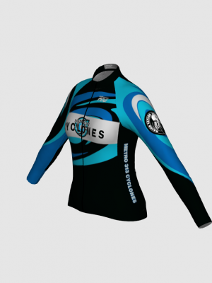 Podiumwear Women's Silver Long Sleeve Jersey