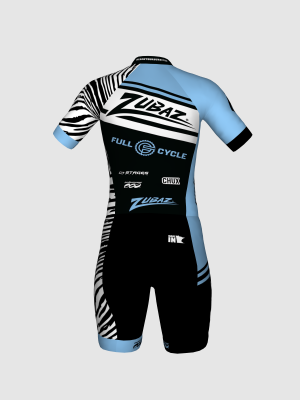 Podiumwear Men's Short Sleeve Skinsuit with Pockets