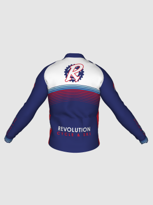 Podiumwear Men's Gold Merino Wool Long Sleeve Jersey