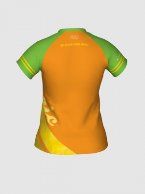 Podiumwear Women's Silver Short Sleeve MTB Jersey