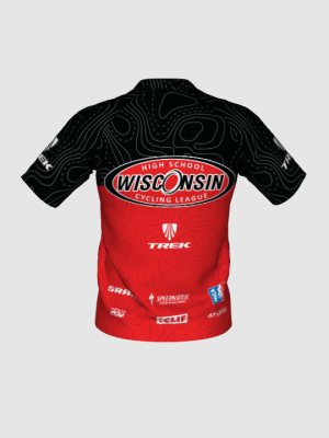 Podiumwear Men's Silver Short Sleeve MTB Jersey - New Fabric 2025!