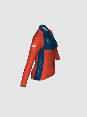 Podiumwear Women's Silver Long Sleeve Jersey