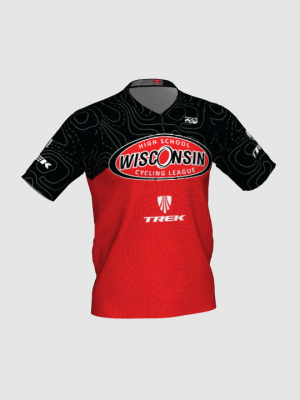 Podiumwear Men's Silver Short Sleeve MTB Jersey - New Fabric 2025!