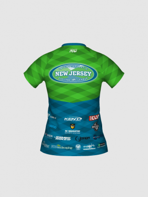 Podiumwear Women's Silver Short Sleeve MTB Jersey - NEW FABRIC 2025!