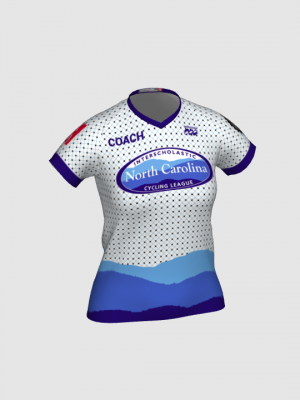 Podiumwear Women's Silver Short Sleeve MTB Jersey - NEW FABRIC 2025!