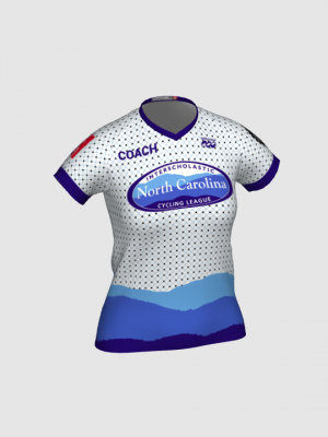 Podiumwear Women's Silver Short Sleeve MTB Jersey