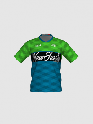 Podiumwear Men's Silver Short Sleeve MTB Jersey - New Fabric 2025!