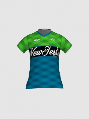 Podiumwear Women's Silver Short Sleeve MTB Jersey - NEW FABRIC 2025!