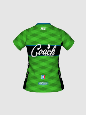 Podiumwear Women's Silver Short Sleeve MTB Jersey - NEW FABRIC 2025!