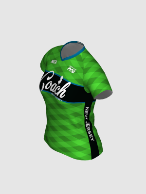 Podiumwear Women's Silver Short Sleeve MTB Jersey - NEW FABRIC 2025!