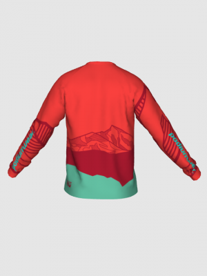 Podiumwear Unisex Silver Long Sleeve Tech Tee - New Fabric 2025!