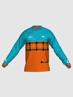 Podiumwear Unisex Silver Long Sleeve Tech Tee - New Fabric 2025!