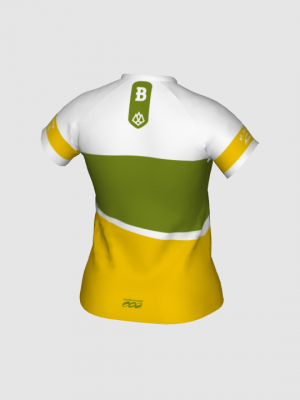 Podiumwear Women's Silver Short Sleeve MTB Jersey