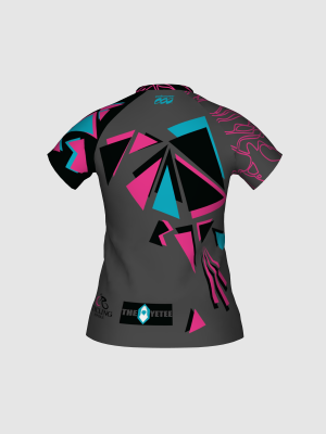 Podiumwear Women's Silver Short Sleeve MTB Jersey