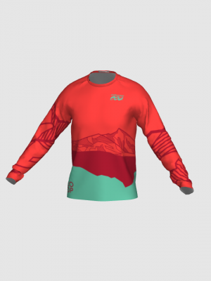 Podiumwear Unisex Silver Long Sleeve Tech Tee - New Fabric 2025!