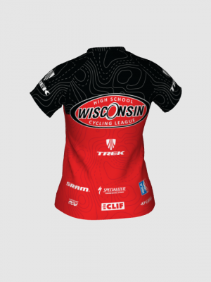 Podiumwear Women's Silver Short Sleeve MTB Jersey - NEW FABRIC 2025!