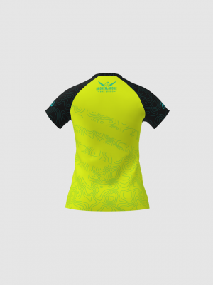 Podiumwear Women's Silver Short Sleeve MTB Jersey - NEW FABRIC 2025!
