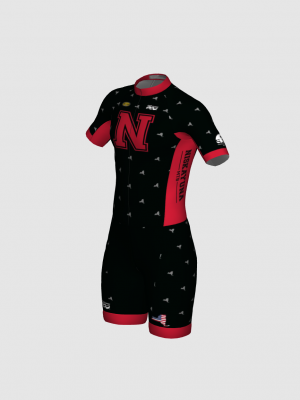 Podiumwear Men's Short Sleeve Skinsuit with Pockets