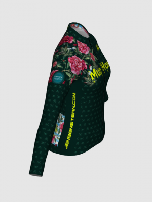 Podiumwear Women's Silver Long Sleeve Jersey