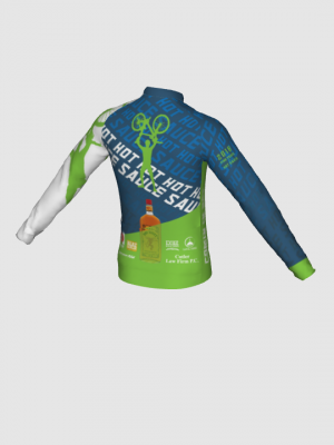 Podiumwear Men's Silver Long Sleeve Jersey