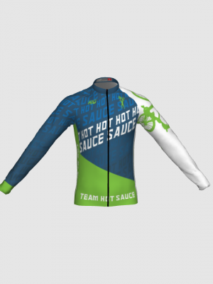 Podiumwear Men's Silver Long Sleeve Jersey