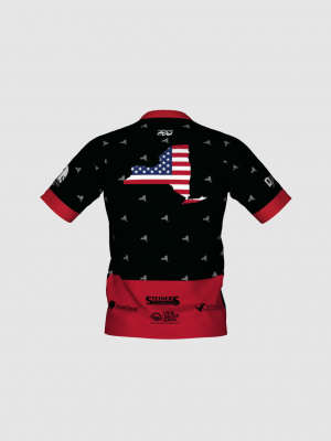 Podiumwear Men's Silver Short Sleeve MTB Jersey - New Fabric 2025!