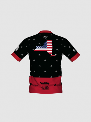 Podiumwear Men's Silver Short Sleeve MTB Jersey