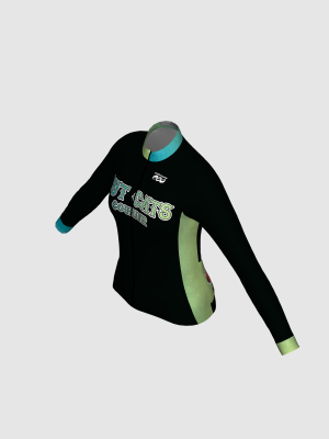 Podiumwear Women's Silver Long Sleeve Jersey
