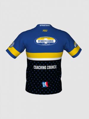 Podiumwear Men's Silver Short Sleeve MTB Jersey - New Fabric 2025!