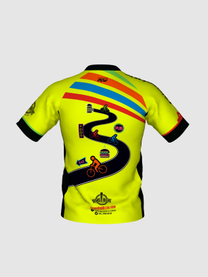 Podiumwear Men's Silver Short Sleeve MTB Jersey - New Fabric 2025!