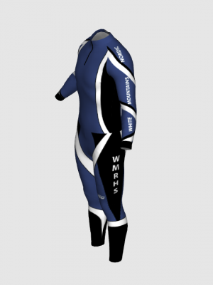 Podiumwear Unisex Bronze Two-Piece Race Suit