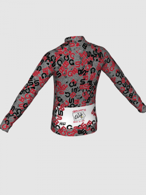 Podiumwear Men's Silver Long Sleeve Jersey