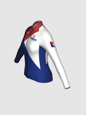 Podiumwear Women's Silver Long Sleeve Jersey