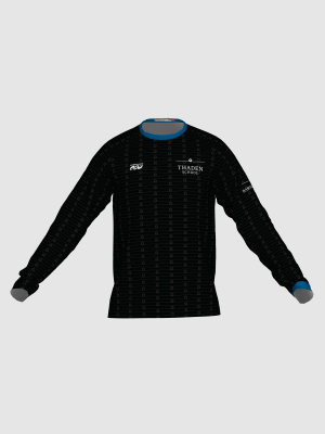Podiumwear Unisex Silver Long Sleeve Tech Tee - New Fabric 2025!