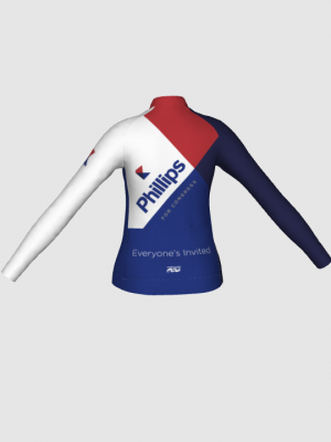 Podiumwear Women's Silver Long Sleeve Jersey