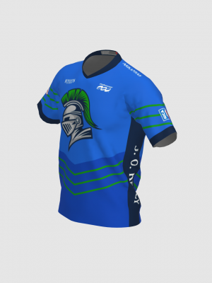Podiumwear Men's Silver Short Sleeve MTB Jersey - New Fabric 2025!