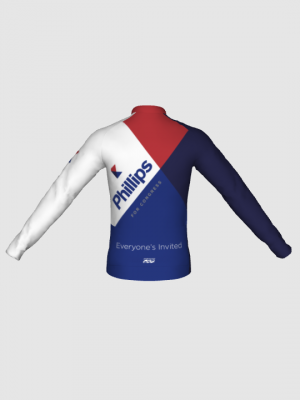 Podiumwear Men's Silver Long Sleeve Jersey