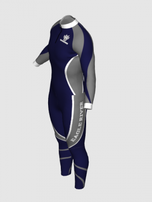 Podiumwear Unisex Bronze Two-Piece Race Suit