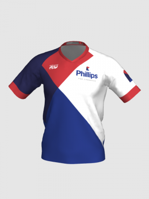 Podiumwear Men's Silver Short Sleeve MTB Jersey - New Fabric 2025!