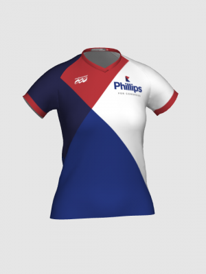 Podiumwear Women's Silver Short Sleeve MTB Jersey - NEW FABRIC 2025!
