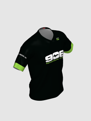 Podiumwear Men's Silver Short Sleeve MTB Jersey - New Fabric 2025!